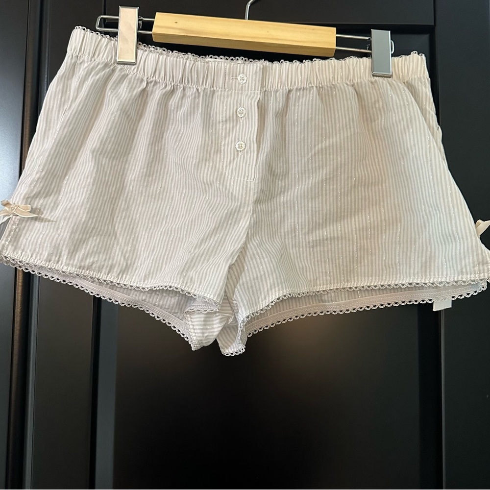 NWT - La Senza Cotton Sleep Shorts - Size Small